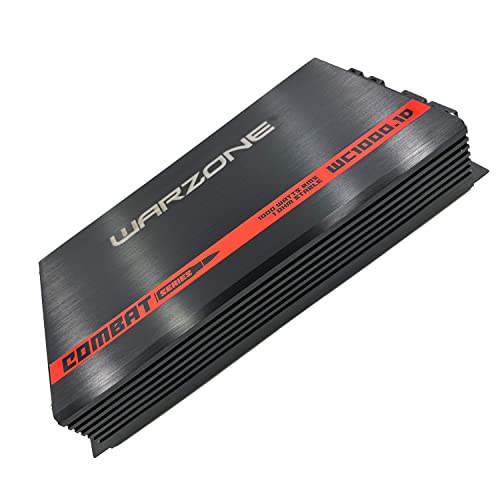 Gravity Audio WC1000.1D Warzone 1000W True RMS Car Amplifier Class D Amp 1/2/4 Ohm Stable with Remote Sub Control Gravity Audio WC1000.1D Warzone 1000W True RMS Car Amplifier Class D Amp 1/2/4 Ohm Stable with Remote Sub Control